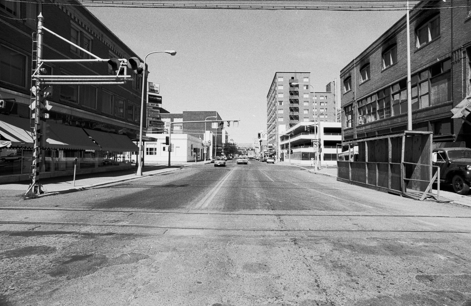 Broadway looking north, 1978